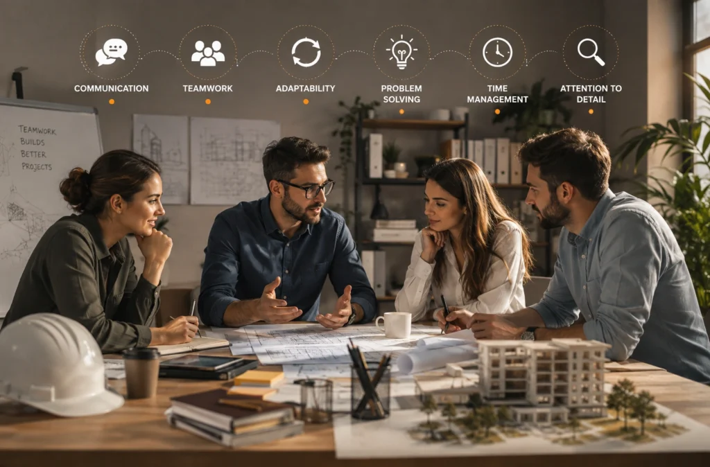 Soft skills for an engineer: communication, teamwork and adaptability