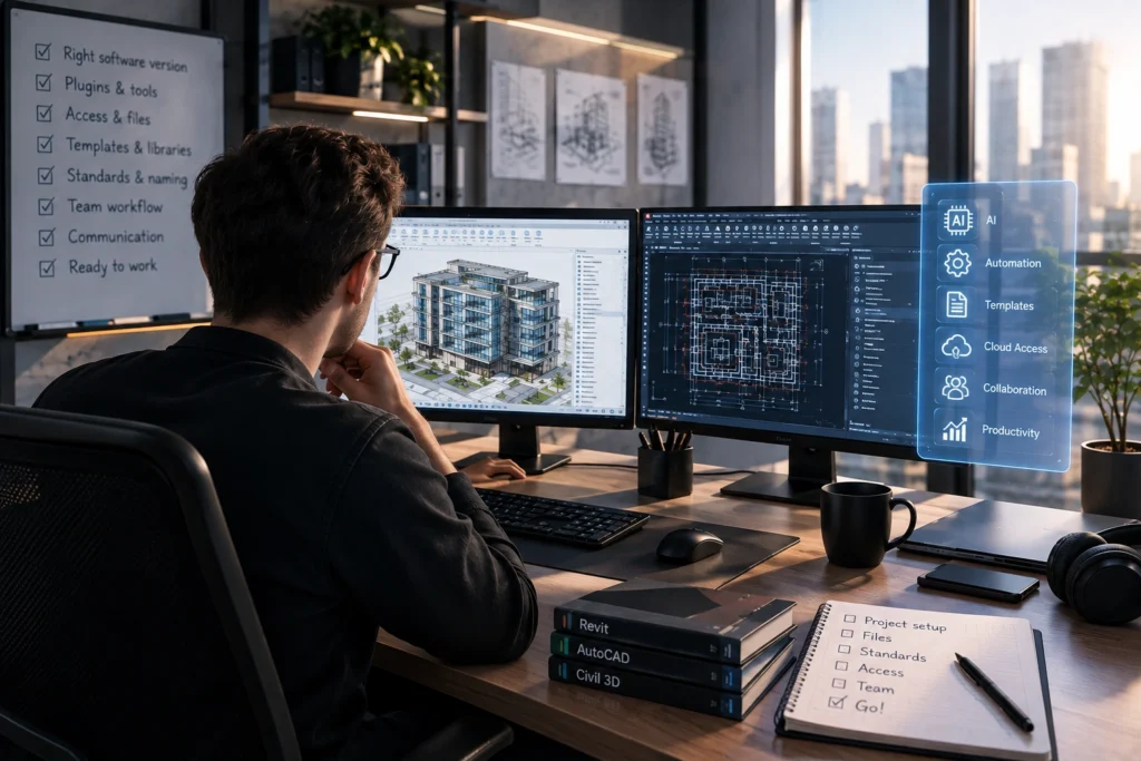 Must-have engineering tools for setting up a workspace before starting a project